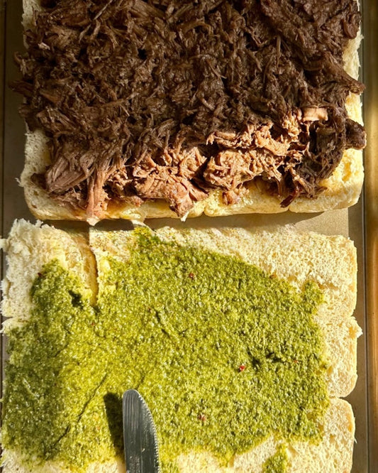 Pesto Shawarma Sliders